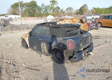 2016 Mini Convertible Cooper S z USA, uszkodzony, nr VIN WMWWG9C57G3A92105